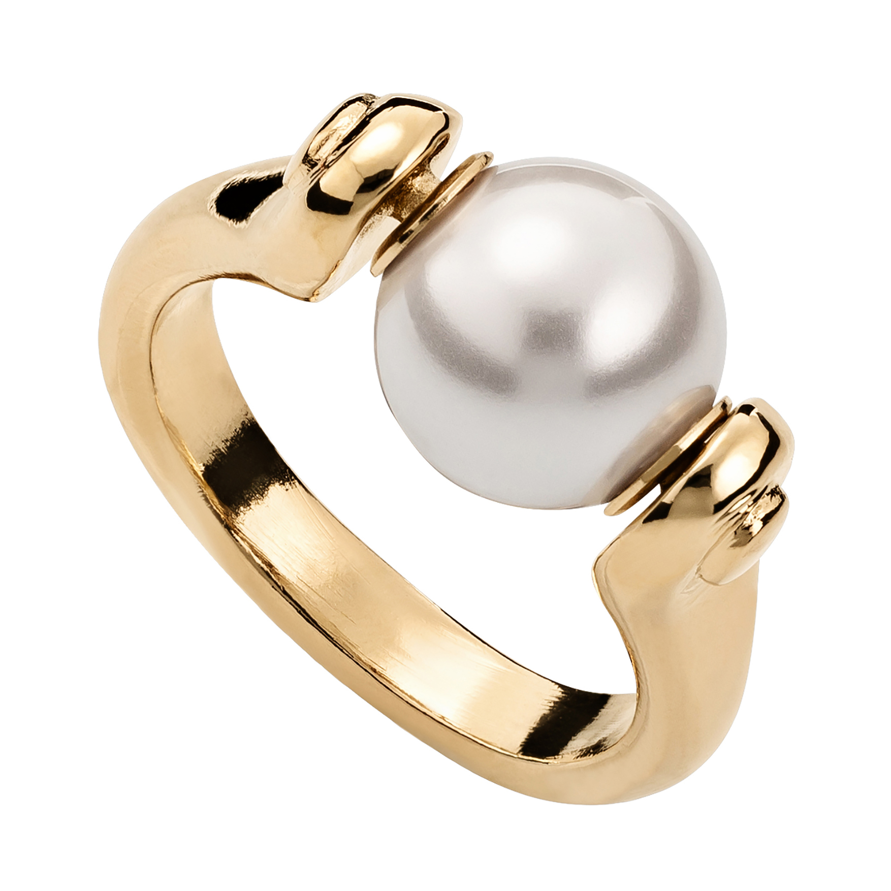 Купить Кольцо Full pearlmoon с золотом - Фото 9