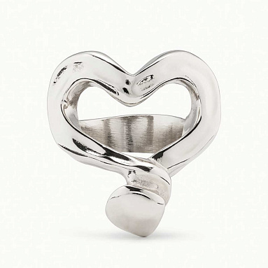 Купить Кольцо Nailed Heart с серебром - Фото 1