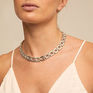 Купить Ожерелье Femme Fatale с серебром - Фото 5