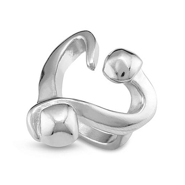 Купить Кольцо ONE LOVE с серебром - Фото 1