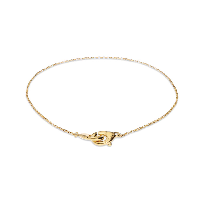 Купить Тонкое ожерелье карабин Ser Inseparable, с золотом - Фото 2