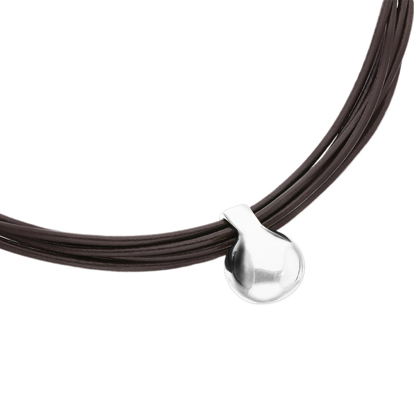 UNOde50 Колье Пути Gravity, с серебром, COL2046MARMTL0U - фото 2