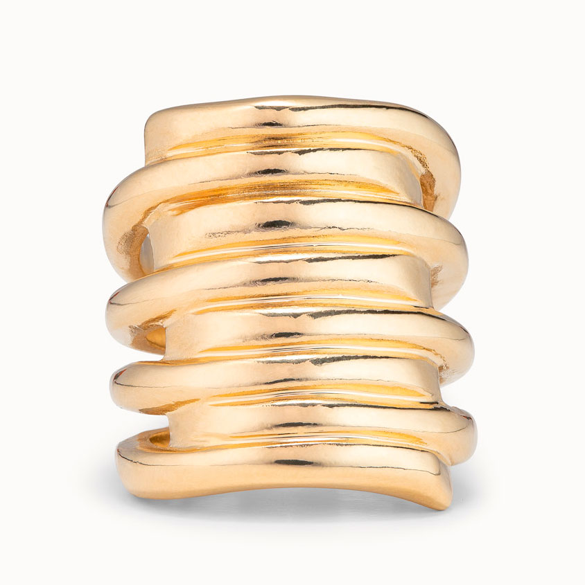 Купить Кольцо Tornado с золотом - Фото 13