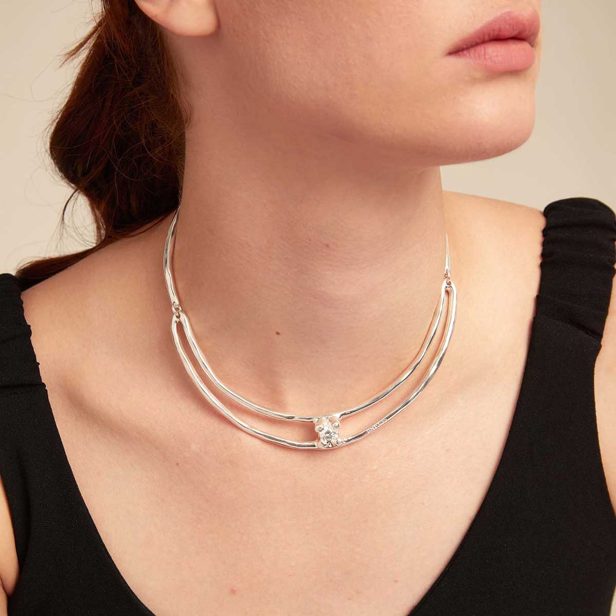 Купить Ожерелье Anima с серебром - Фото 12