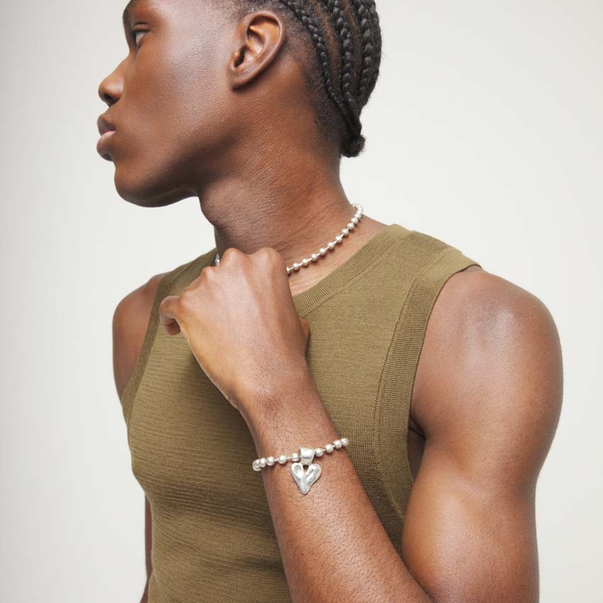 Купить Браслет Импульсы Beat, с серебром - Фото 3