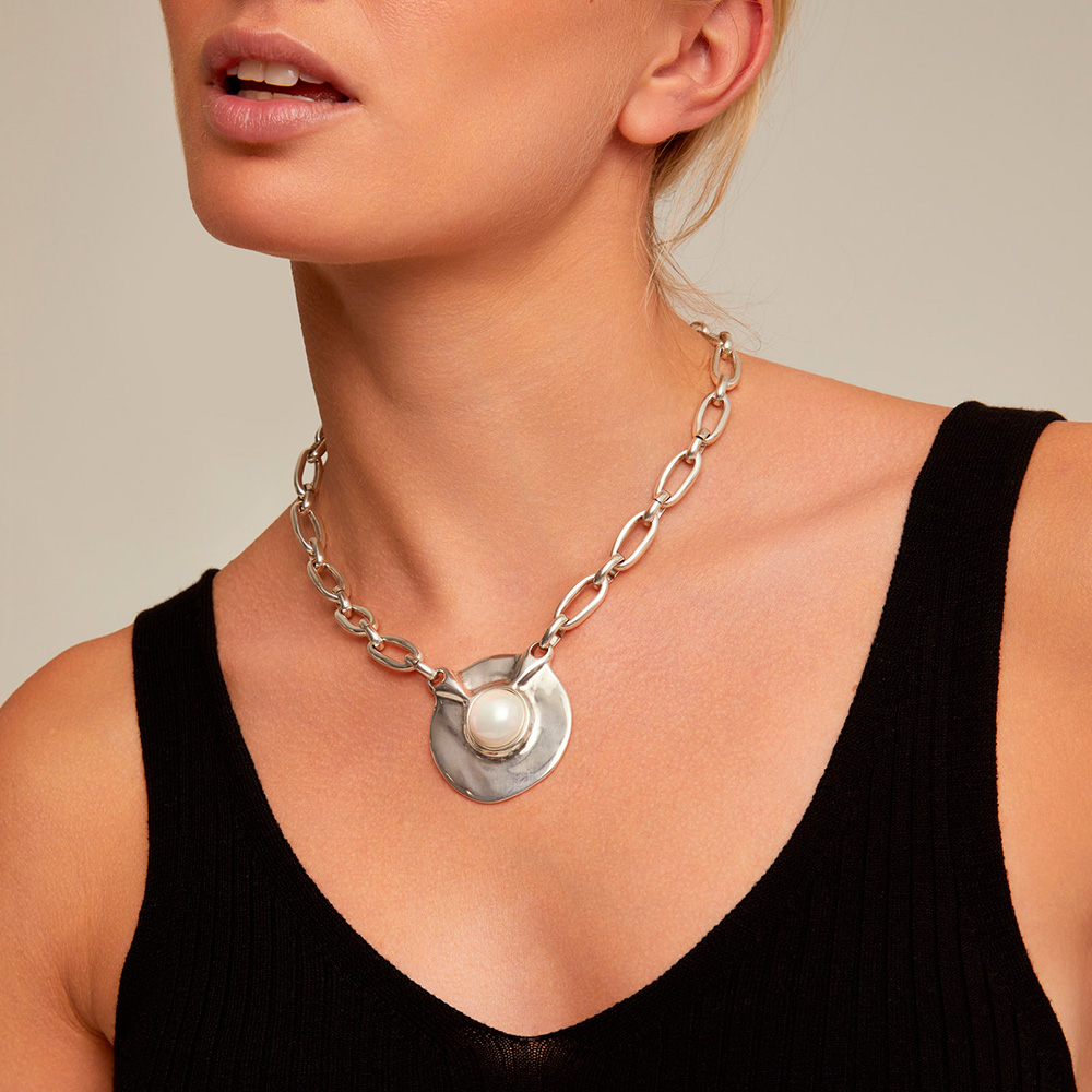 Купить Ожерелье Ovni с серебром - Фото 15