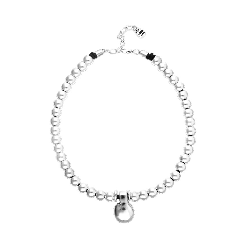 UNOde50 Биколорное колье Приземление Gravity, с серебром, COL2045MTL0000U - фото 1