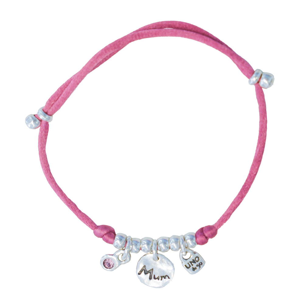 Купить Браслет MUM, розовый - Фото 1