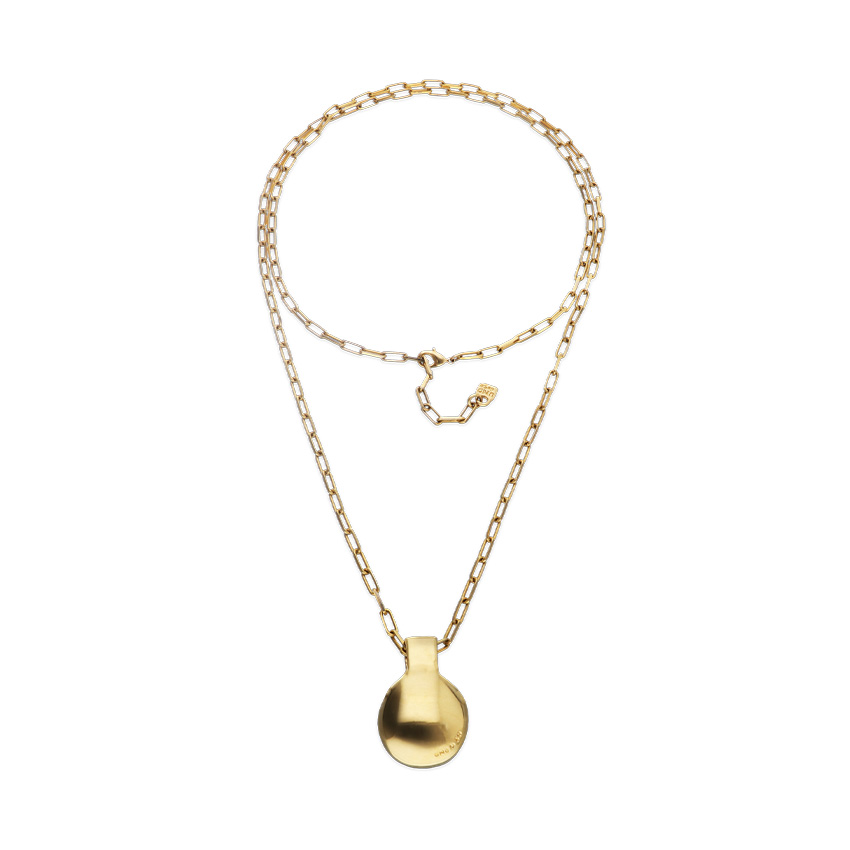 UNOde50 Колье Точка притяжения Gravity, с золотом, COL2050ORO0000U - фото 2