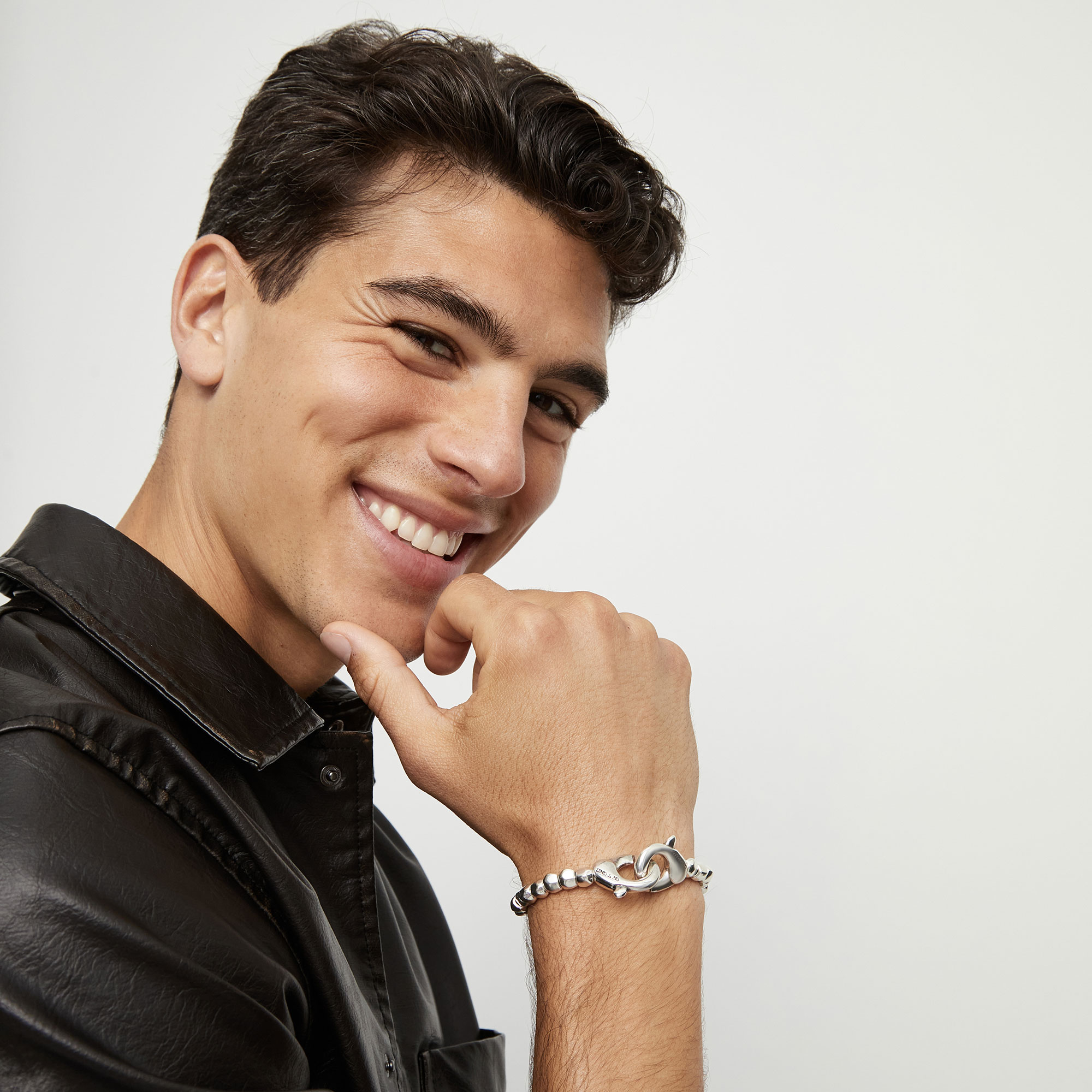 Купить Браслет карабин Ser Inseparable, с серебром - Фото 4