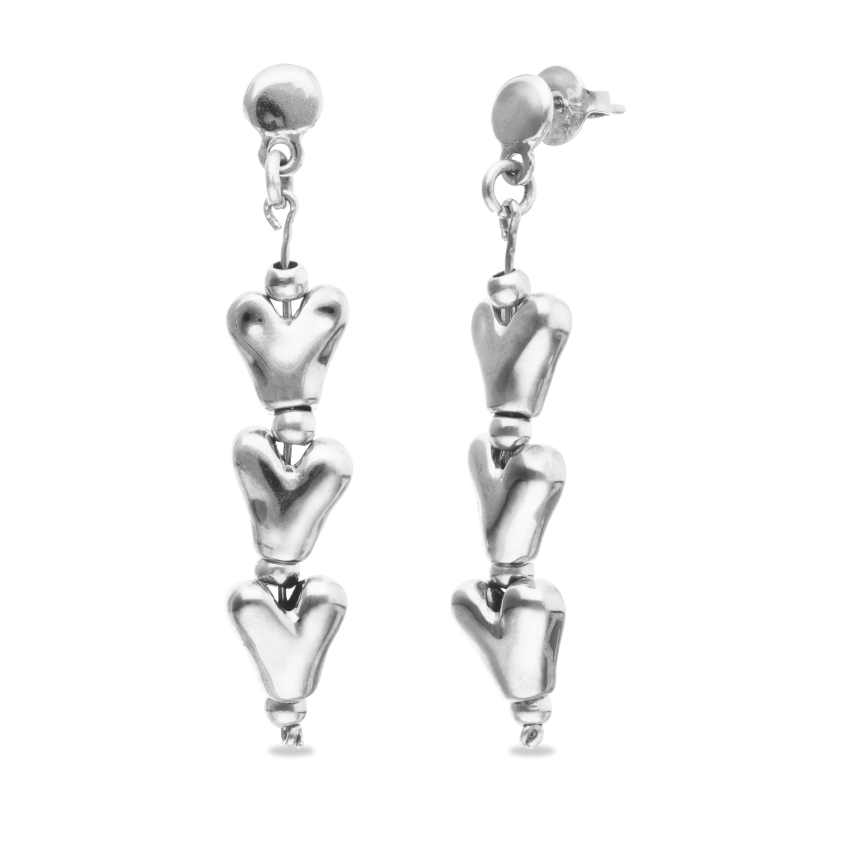 Купить Серьги Слезы любви Beat, с серебром - Фото 1