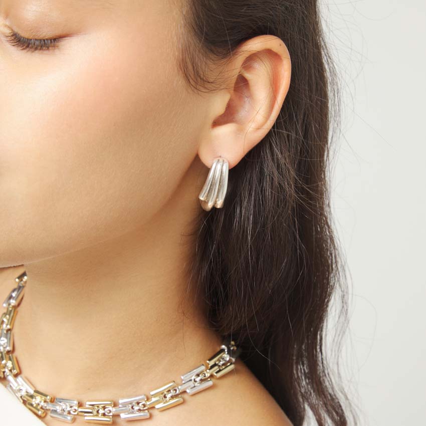 Купить Серьги Кисти ROOTS, с серебром - Фото 3