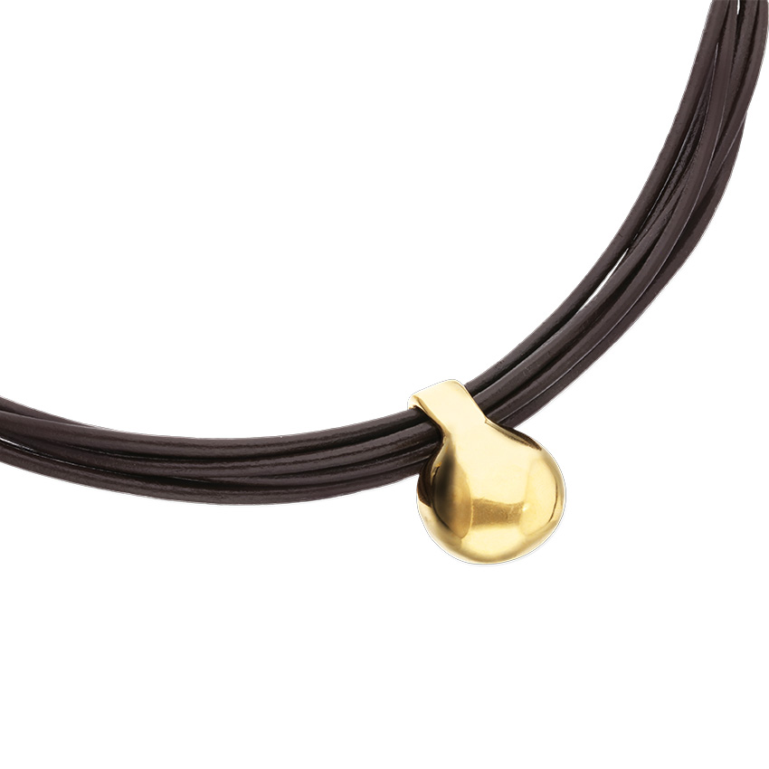 UNOde50 Колье Пути Gravity, с золотом, COL2046MARORO0U - фото 2