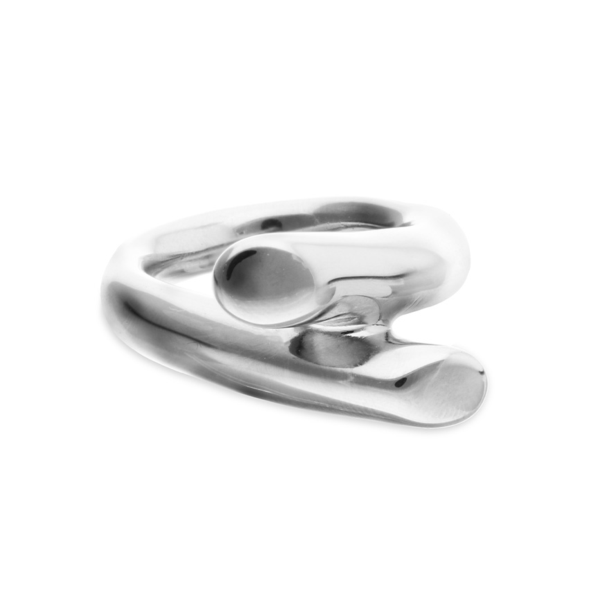 Купить Кольцо Ветвь ROOTS, с серебром - Фото 2