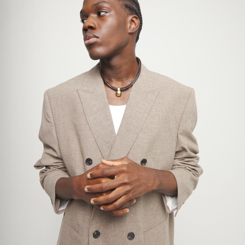 UNOde50 Колье Пути Gravity, с золотом, COL2046MARORO0U - фото 5