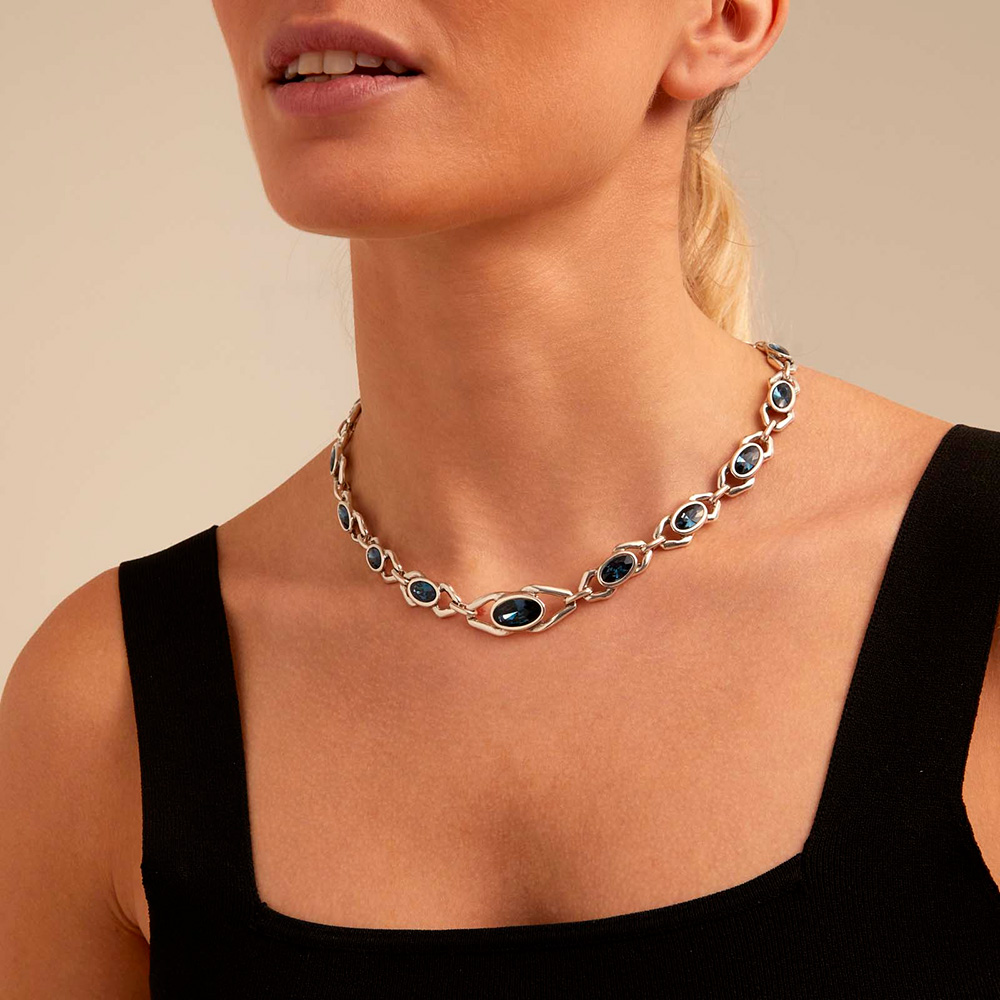 Купить Ожерелье Madame с серебром - Фото 10