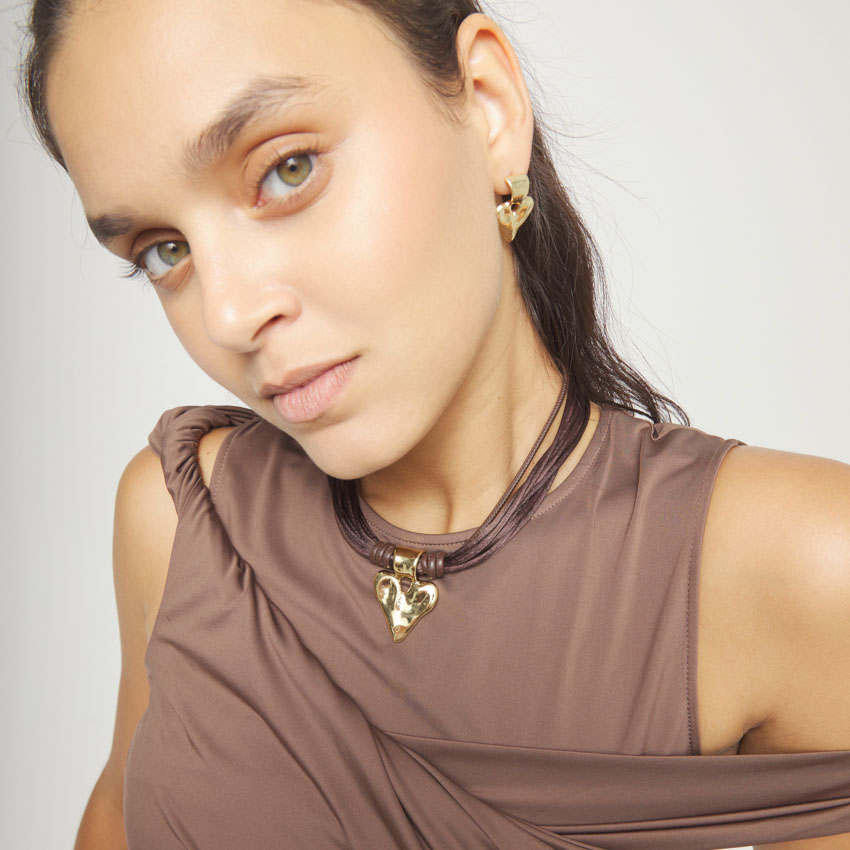 Купить Колье Пути Beat, с золотом - Фото 4