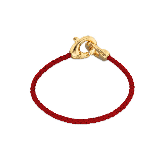 Купить Браслет Ser Inseparable, красный, с золотом - Фото 2