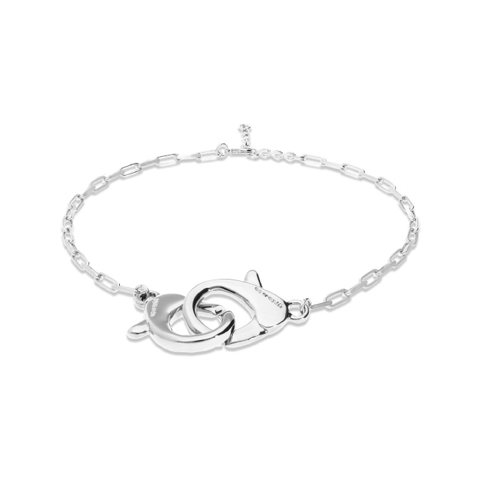 Купить Крупный чокер карабин Ser Inseparable, с серебром - Фото 2