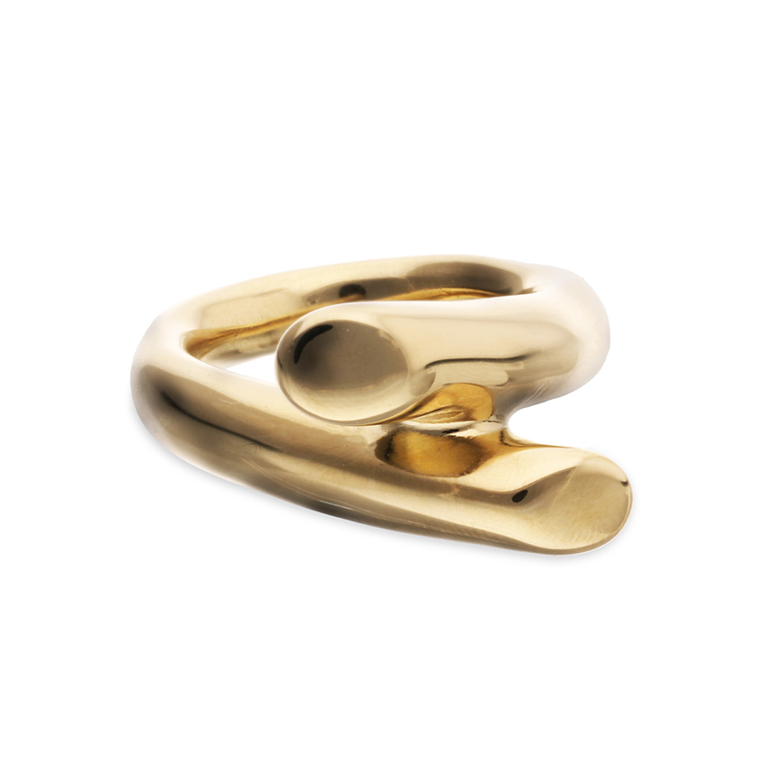 Купить Кольцо Ветвь ROOTS, с золотом - Фото 2