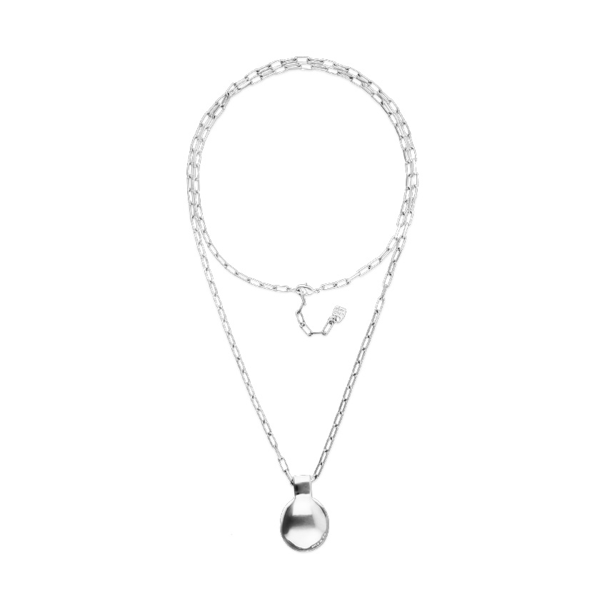 UNOde50 Колье Точка притяжения Gravity, с серебром, COL2050MTL0000U - фото 1