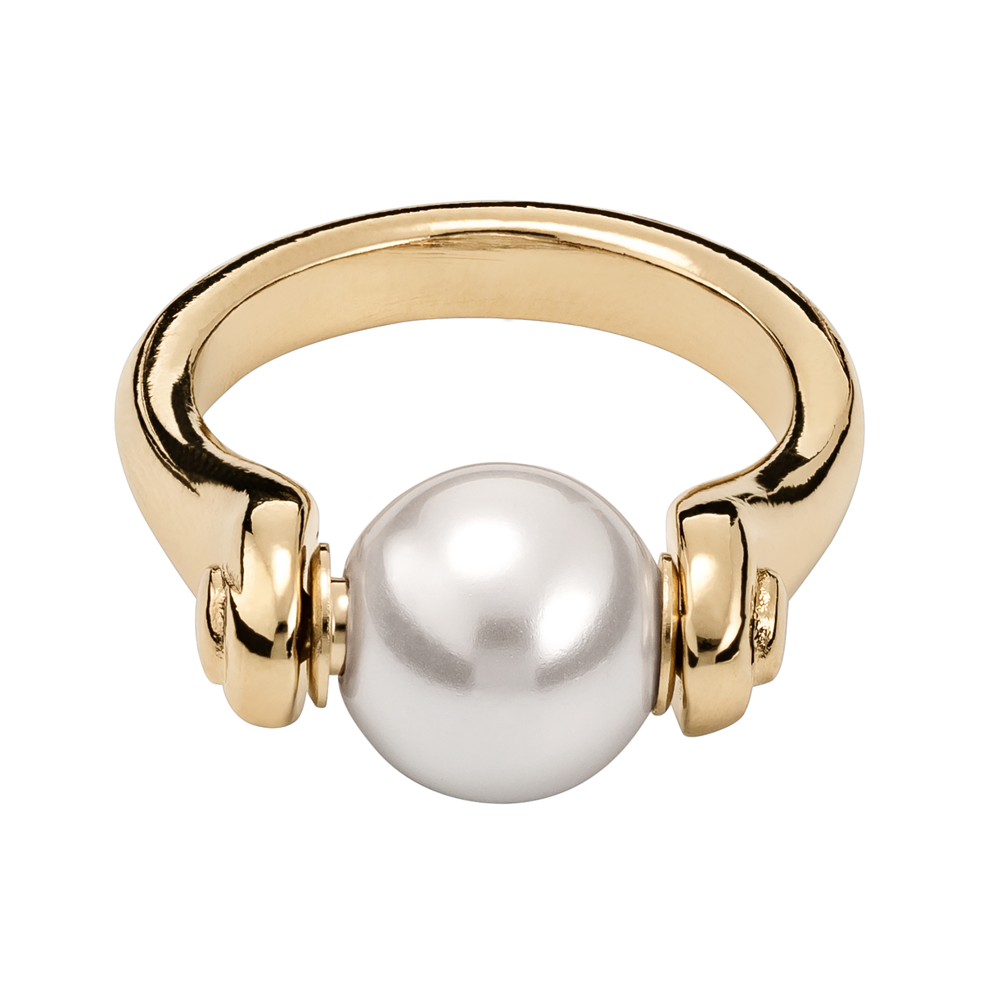 Купить Кольцо Full pearlmoon с золотом - Фото 10