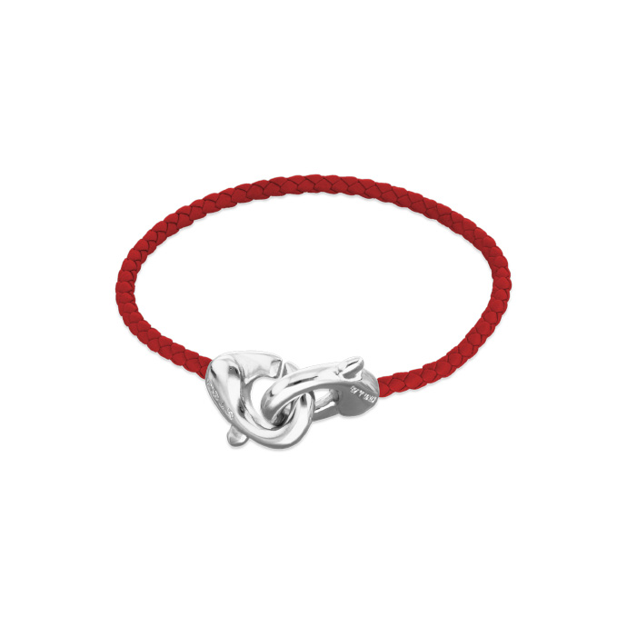 Купить Браслет Ser Inseparable, красный, с серебром - Фото 1