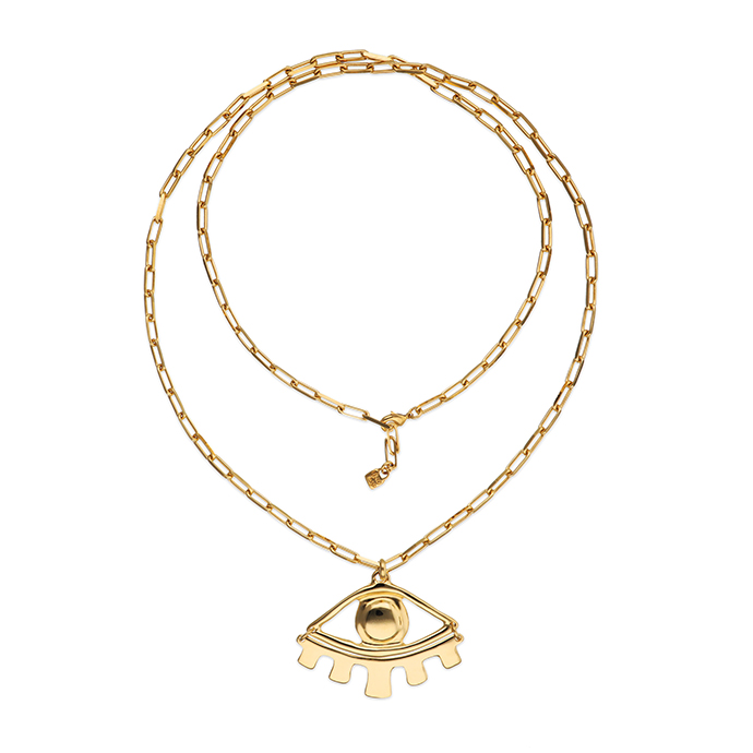 Купить Ожерелье глаз Ser Intuitiva, с золотом - Фото 1