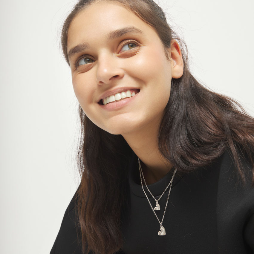 Купить Ожерелье Ритмы Beat, с серебром - Фото 3