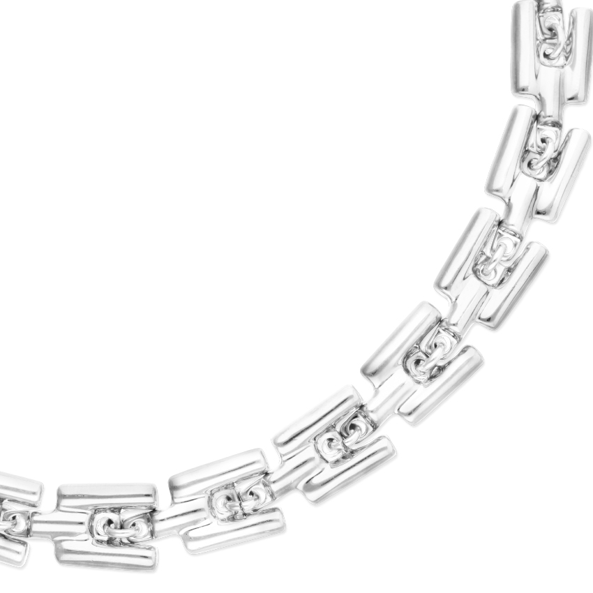 Купить Ожерелье Звенья ROOTS, с серебром - Фото 1