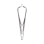UNOde50 Ожерелье Гравитация Gravity, с серебром, COL2044MARMTL0U