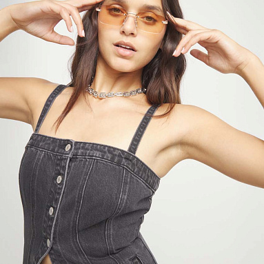 Купить Ожерелье Звенья ROOTS, с серебром - Фото 10