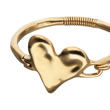 Купить Жесткий браслет Притяжение Beat, с золотом - Фото 7