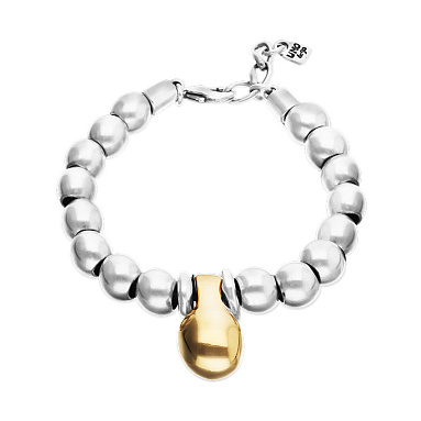 UNOde50 Биколорный браслет Приземление Gravity, с серебром и золотом m PUL2608OROMTL0M, фото 1