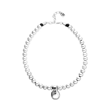 UNOde50 Биколорное колье Приземление Gravity, с серебром onesize COL2045MTL0000U, фото 1