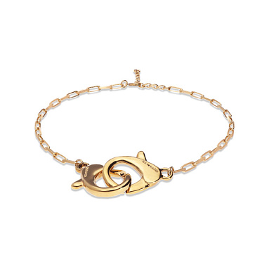 Купить Крупный чокер карабин Ser Inseparable, с золотом - Фото 7