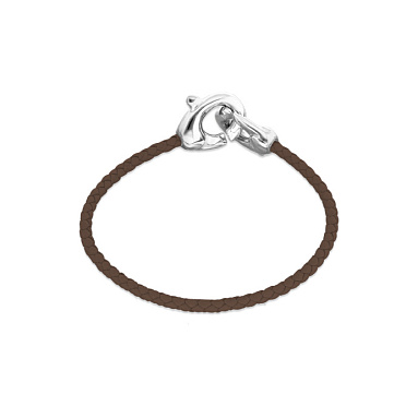 Купить Браслет Ser Inseparable, коричневый, с серебром - Фото 7
