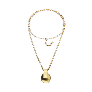 UNOde50 Колье Точка притяжения Gravity, с золотом onesize COL2050ORO0000U, фото 2