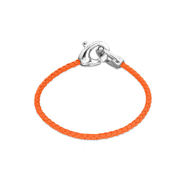 Купить Браслет Ser Inseparable, оранжевый, с серебром - Фото 7