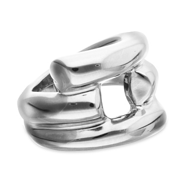 Купить Кольцо Ветвь тройная ROOTS, с серебром - Фото 6