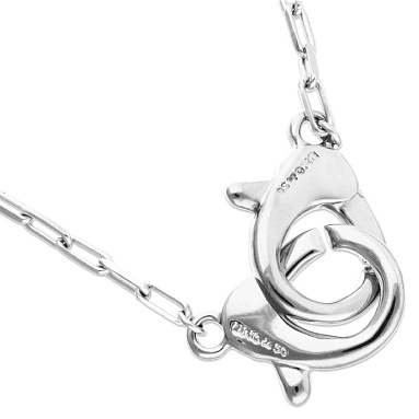 Купить Крупный чокер карабин Ser Inseparable, с серебром - Фото 8