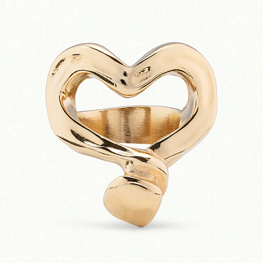 Купить Кольцо Nailed Heart с золотом - Фото 1
