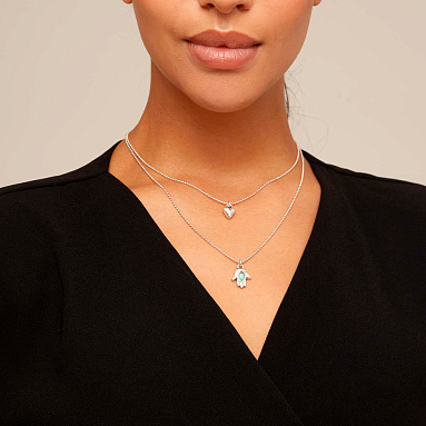 Купить Ожерелье VALUES с серебром - Фото 4