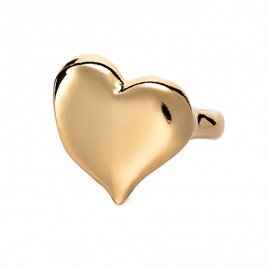 Купить Кольцо UNO heart с золотом - Фото 2