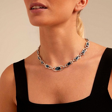 Купить Ожерелье Madame с серебром - Фото 2