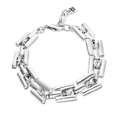 Купить Браслет Звенья ROOTS, с серебром - Фото 6