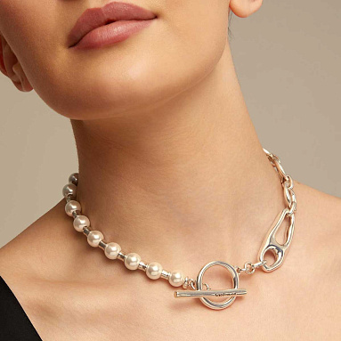 Купить Ожерелье Pearl & Match с серебром - Фото 9