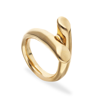 Купить Кольцо Ветвь ROOTS, с золотом - Фото 5