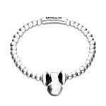 UNOde50 Браслет Единение Gravity, с серебром, PUL2609MTL0000L