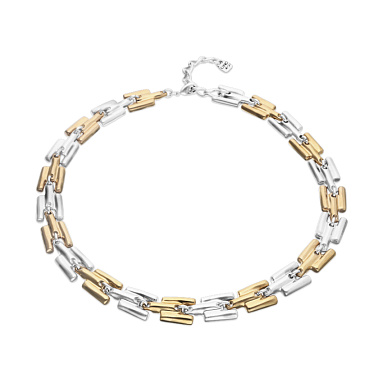 Купить Ожерелье Звенья ROOTS, с серебром и золотом - Фото 8